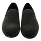 Elegant Gray Velvet Loafers