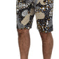Multicolor Cotton Bermuda Shorts