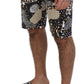 Multicolor Cotton Bermuda Shorts