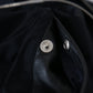 Elegant Black Bomber Blouson Jacket