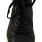 Classic High Top Black Leather Sneakers