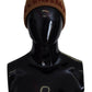Elegant Cashmere Knit Beanie - Classic Brown