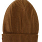 Elegant Cashmere Knit Beanie - Classic Brown