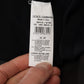 Black Polyester Biker Coat Zipper Jacket