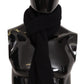 Elegant Black Cashmere Scarf
