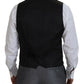 Elegant Gray Silver Sicilia Suit Ensemble