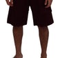 Maroon Bermuda Cargo Men Shorts