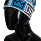Elegant Multicolor Knit Beanie With DG Logo