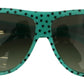Vintage Star Green Sunglasses