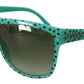 Vintage Star Green Sunglasses