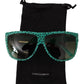 Vintage Star Green Sunglasses