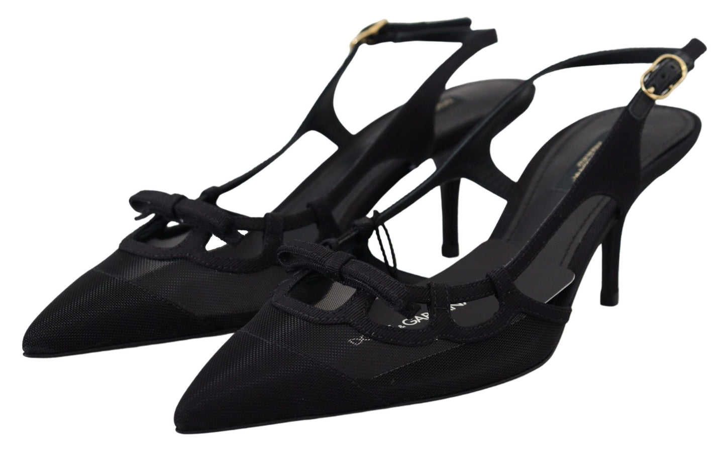 Elegant Slingback Heels in Timeless Black