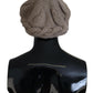 Elegant Cashmere Knit Beanie in Chic Brown