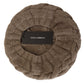 Elegant Cashmere Knit Beanie in Chic Brown