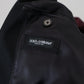 Elegant Bordeaux Double-Breasted Jacket