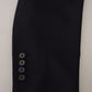Elegant Dark Blue Martini Blazer