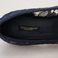 Elegant Blue Loafers Flats - Summer Chic