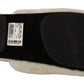 White Suede Fur Flat Slides - Elegance Meets Comfort