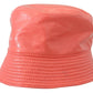 Elegant Peach Bucket Hat - Summer Chic Essential
