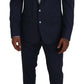 Blue Wool MARTINI 2 Piece Slim Fit Suit