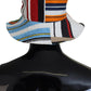 Chic Multicolor Bucket Hat with Wide Brim