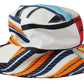 Chic Multicolor Bucket Hat with Wide Brim