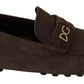 Elegant Leather Flat Loafers for Men