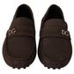 Elegant Leather Flat Loafers for Men