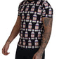 Black Bacio Di Venere Cotton Crew T-shirt