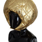 Opulent Gold Puffer Windproof Hat