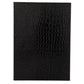Elegant Black Leather Catalogue Case