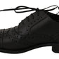 Elegant Gray Wingtip Derby Dress Shoes