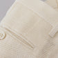 Elegant Off White Silk-Blend Suit