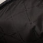 Chic Black Leather Backpack with Gold Accents
