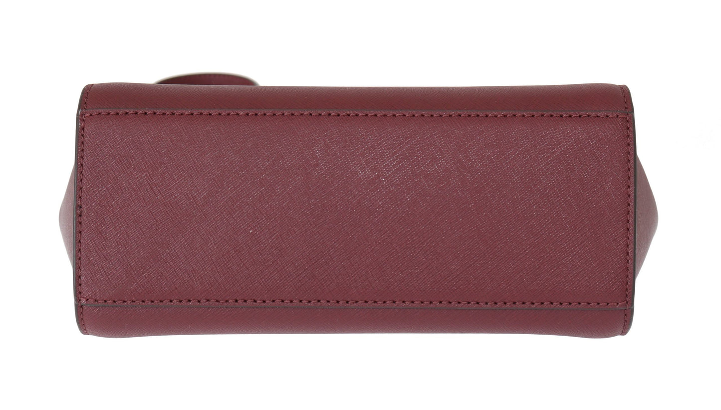 Elegant Bordeaux Selma Shoulder Bag