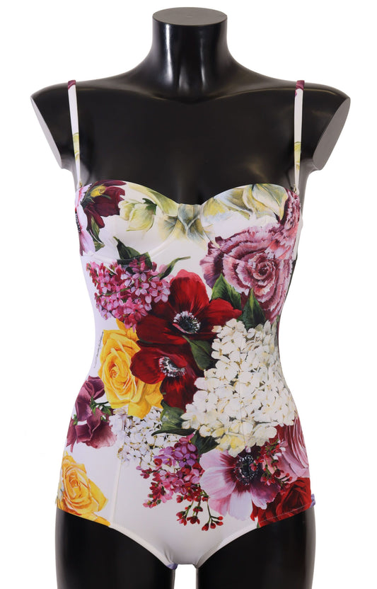 Floral Elegance One-Piece Swimsuit