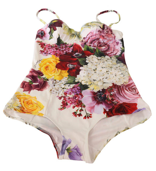 Floral Elegance One-Piece Swimsuit