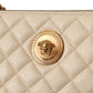 Ethereal White Nappa Tote - Chic Elegance Personified
