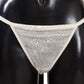 Elegant White Logo Panty