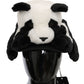 Chic Panda Motif Cotton Baseball Cap