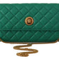 Elegant Emerald Evening Shoulder Bag