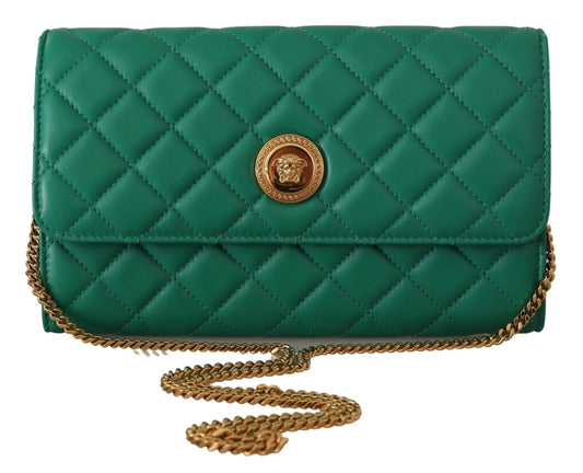 Elegant Emerald Evening Shoulder Bag