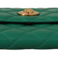 Elegant Emerald Evening Shoulder Bag