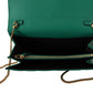 Elegant Emerald Evening Shoulder Bag