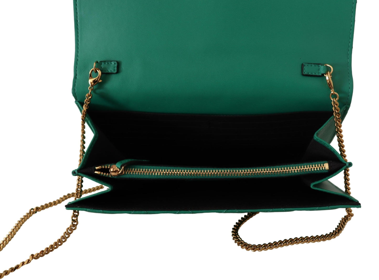 Elegant Emerald Evening Shoulder Bag