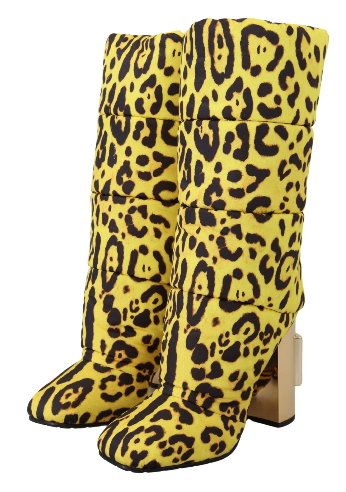 Chic Leopard Print Jackie Boots