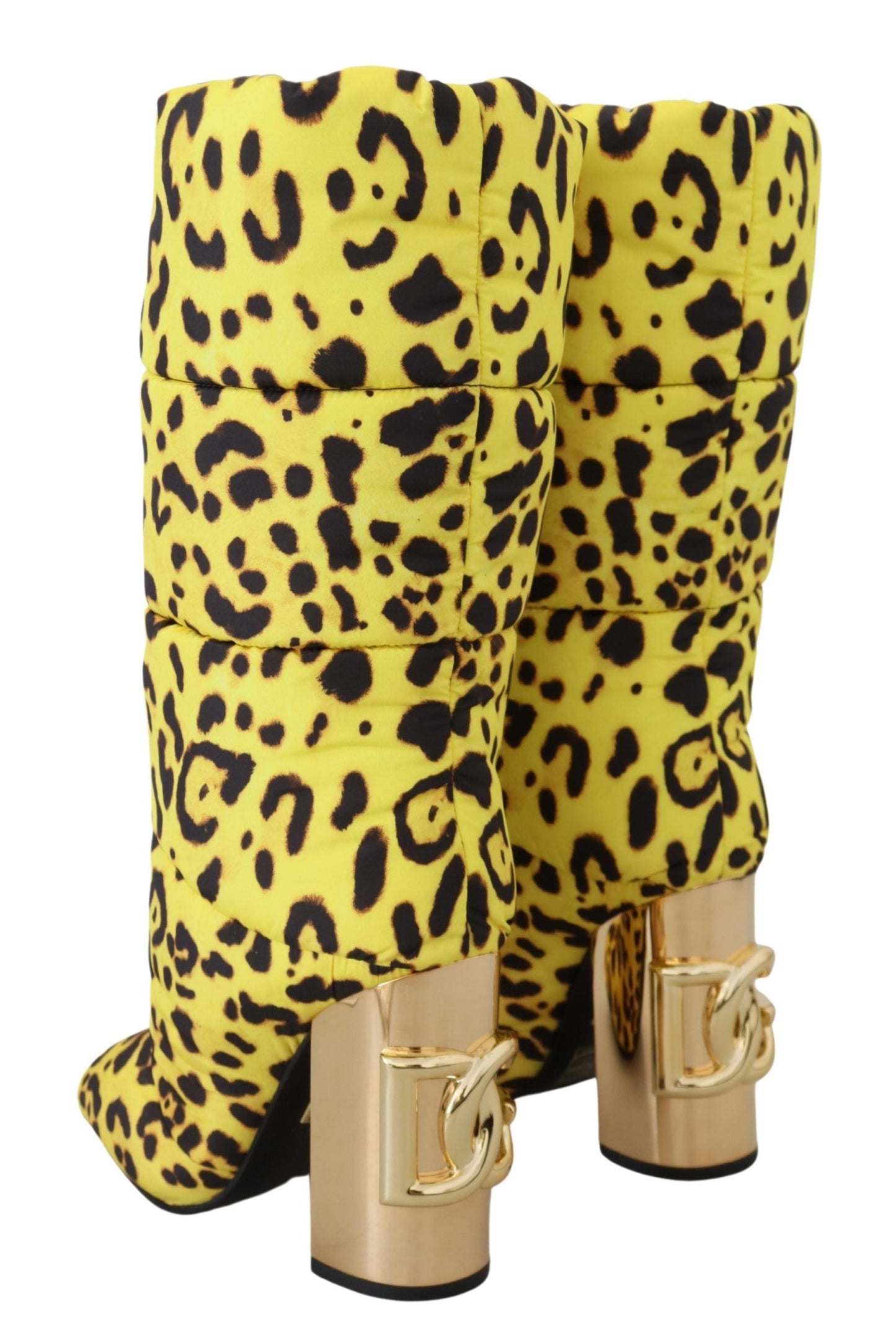 Chic Leopard Print Jackie Boots