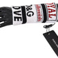 Multicolor Wool Knit D&G Love Wristband Wrap