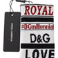 Multicolor Wool Knit D&G Love Wristband Wrap
