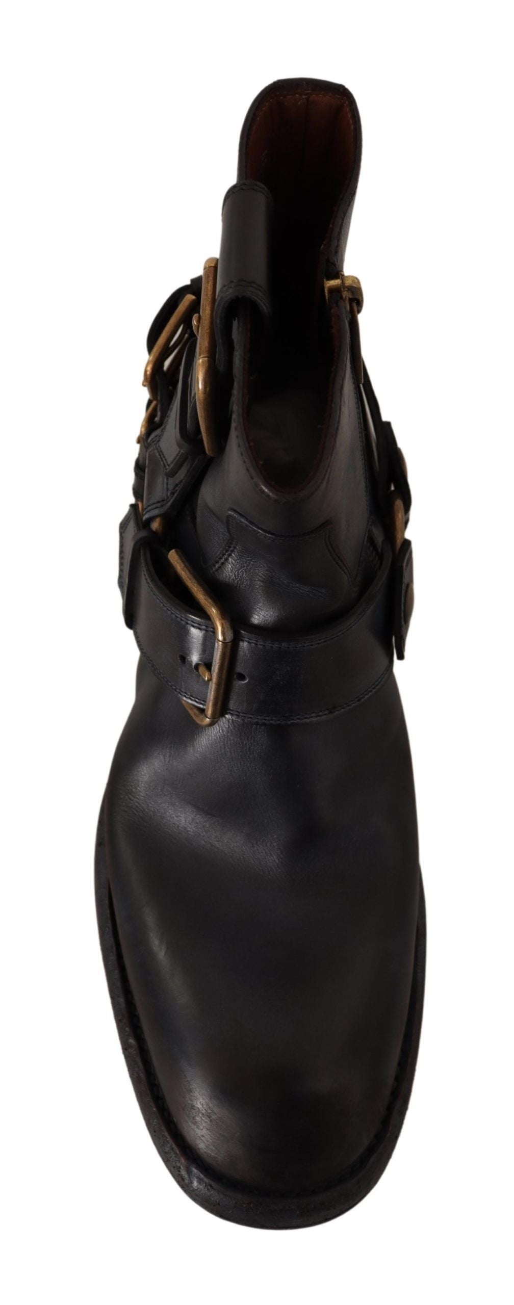 Elegant Michelangelo Leather Ankle Boots